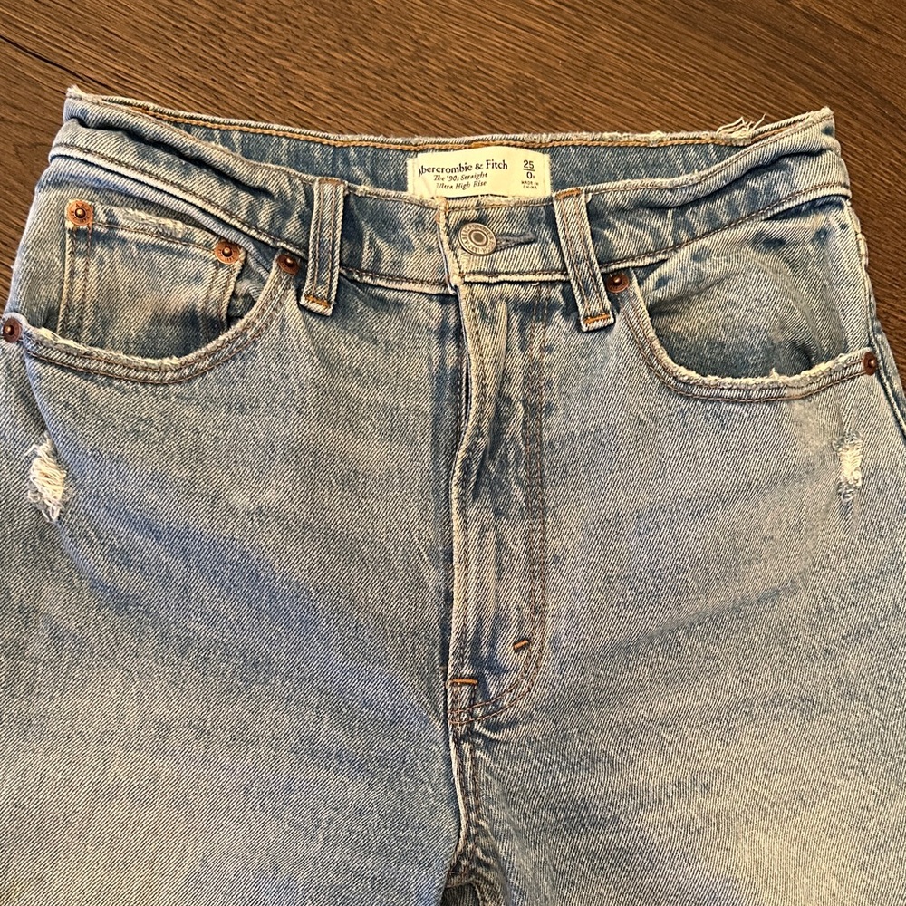 Abercrombie & Fitch Women’s Denim Jeans in Light Blue
